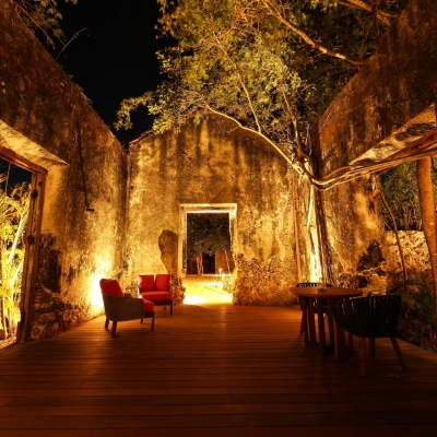 private Chablé dinner
